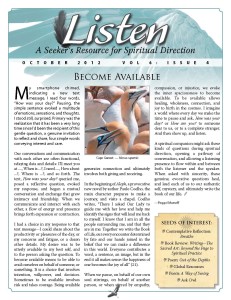 Listen October 2012 Pegge Erkeneff